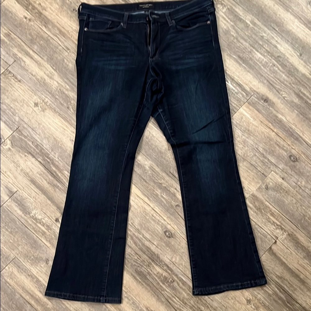 Banana Republic Blue Flare Wide Leg Jeans